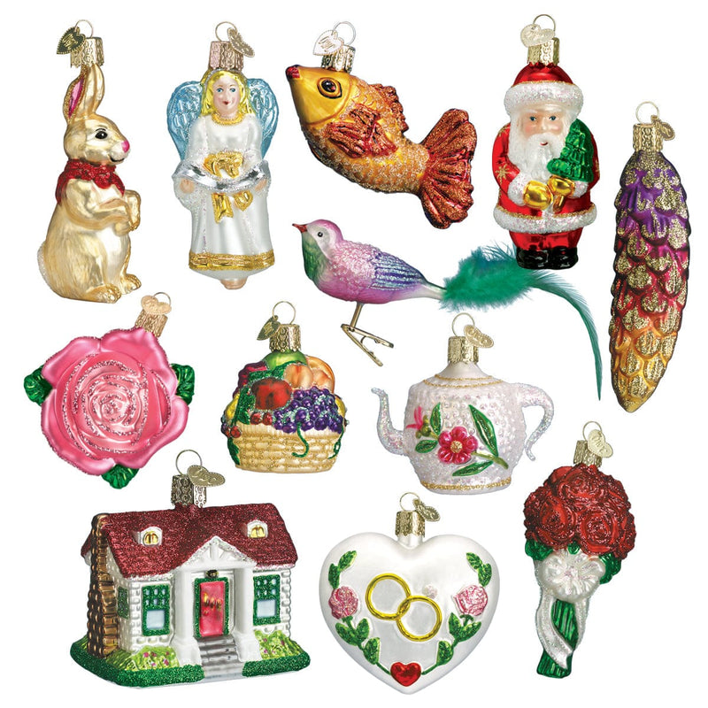 Old World Christmas Bride's Ornaments Collection
