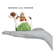 Old World Christmas Brittany Spaniel Ornament