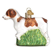 Old World Christmas Brittany Spaniel Ornament