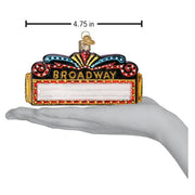 Old World Christmas Broadway Marquee Ornament