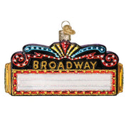 Old World Christmas Broadway Marquee Ornament