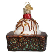 Old World Christmas Brownie A La Mode Ornament