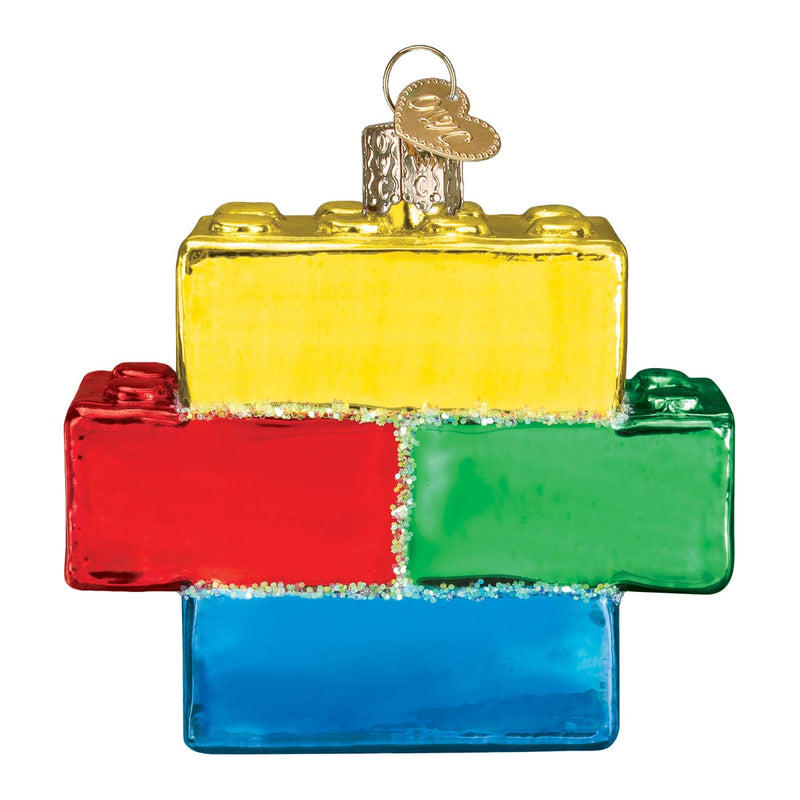 Old World Christmas Building Blocks Ornament