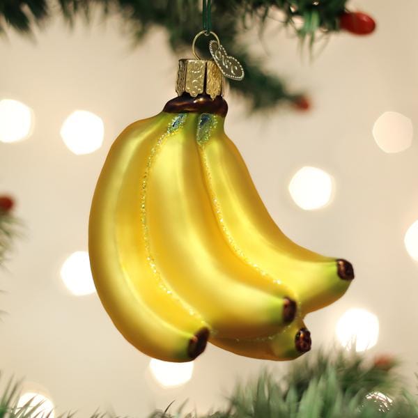 Old World Christmas Bunch Of Bananas Ornament