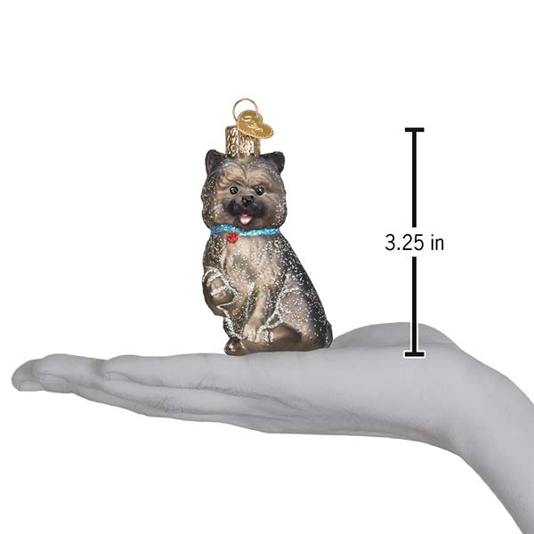 Old World Christmas Cairn Terrier Ornament