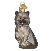 Old World Christmas Cairn Terrier Ornament