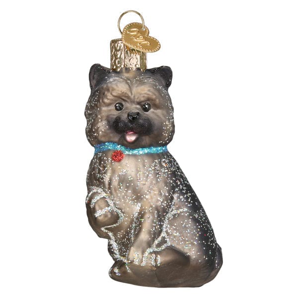 Old World Christmas Cairn Terrier Ornament