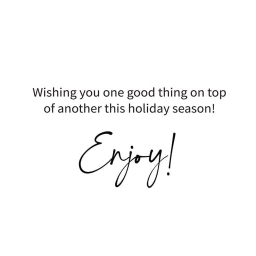 Old World Christmas Cake Christmas Card