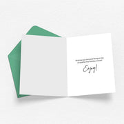 Old World Christmas Cake Christmas Card