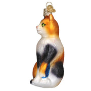 Old World Christmas Calico Cat Ornament