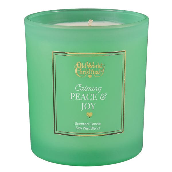 Old World Christmas Calming Peace & Joy Candle