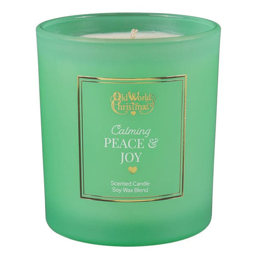 Old World Christmas Calming Peace & Joy Candle