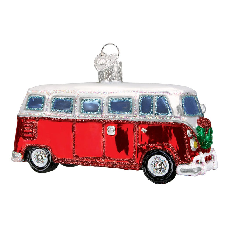 Old World Christmas Camper Van Ornament
