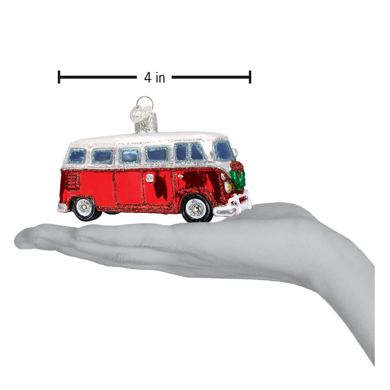 Old World Christmas Camper Van Ornament