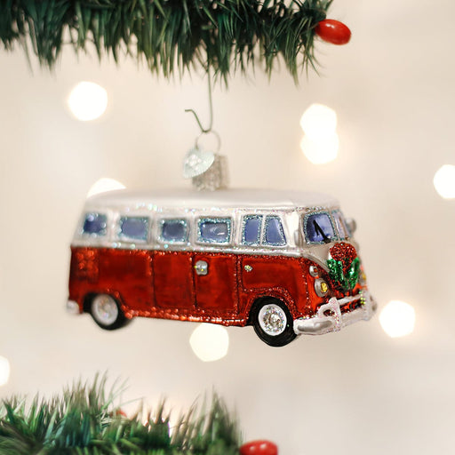 Old World Christmas Camper Van Ornament