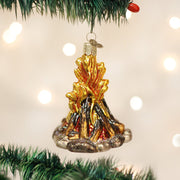 Old World Christmas Campfire Ornament