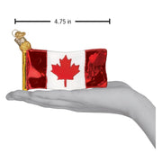 Old World Christmas Canadian Flag Ornament