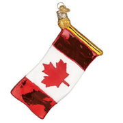 Old World Christmas Canadian Flag Ornament