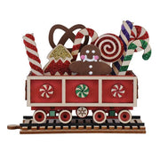 Old World Christmas Candy Cane Train Car Ornament