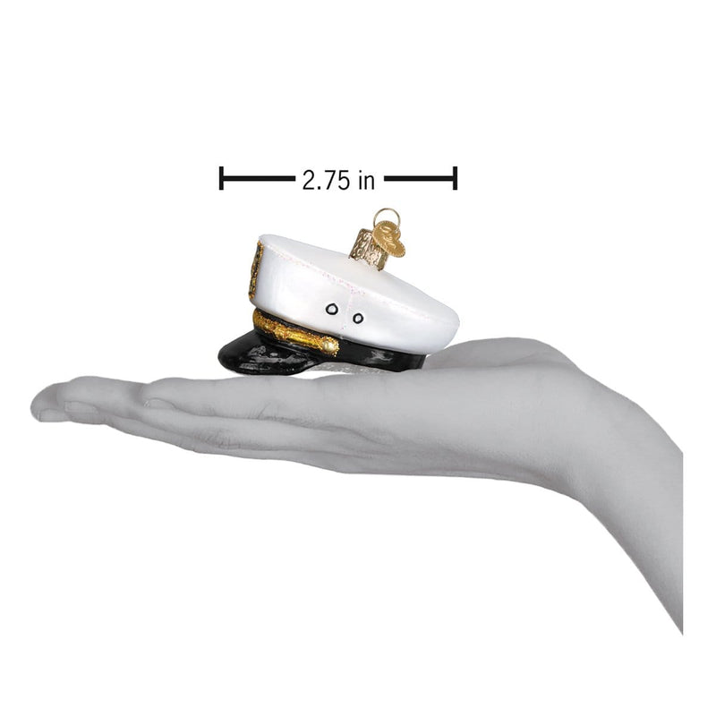 Old World Christmas Captain's Cap Ornament
