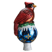 Old World Christmas Cardinal Tree Top Ornament