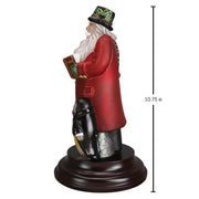 Old World Christmas Caroling Santa Night Light