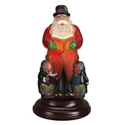 Old World Christmas Caroling Santa Night Light