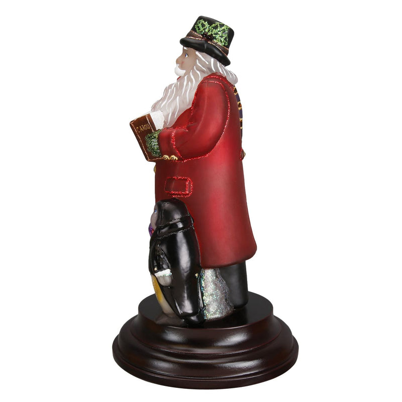 Old World Christmas Caroling Santa Night Light