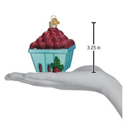 Old World Christmas Carton Of Raspberries Ornament