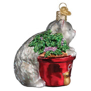 Old World Christmas Catnip Cat Ornament