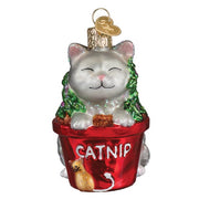 Old World Christmas Catnip Cat Ornament