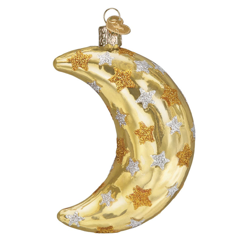 Old World Christmas Celestial Moon Ornament