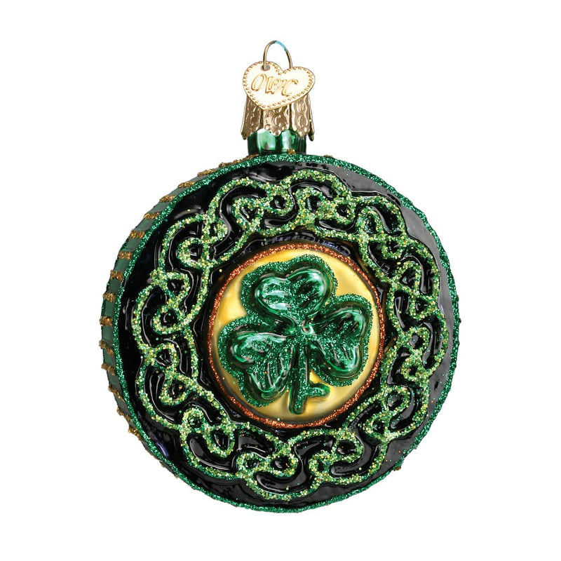 Old World Christmas Celtic Brooch Ornament