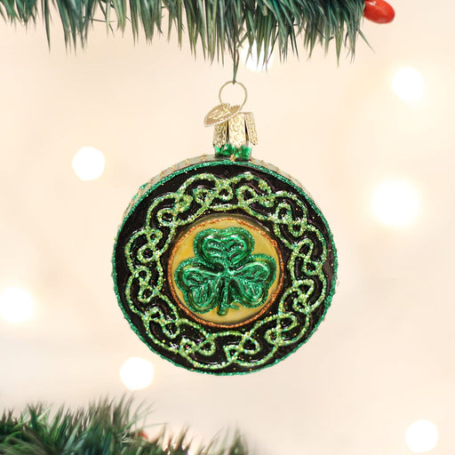 Old World Christmas Celtic Brooch Ornament