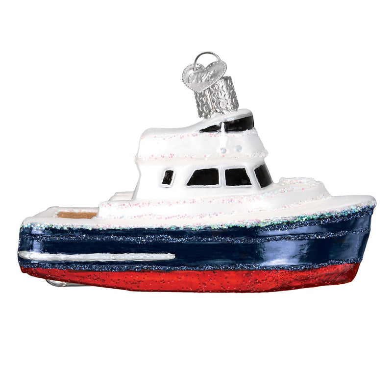Old World Christmas Charter Boat Ornament