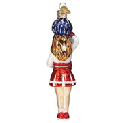 Old World Christmas Cheerleader Ornament