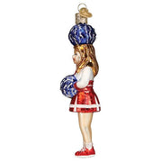 Old World Christmas Cheerleader Ornament
