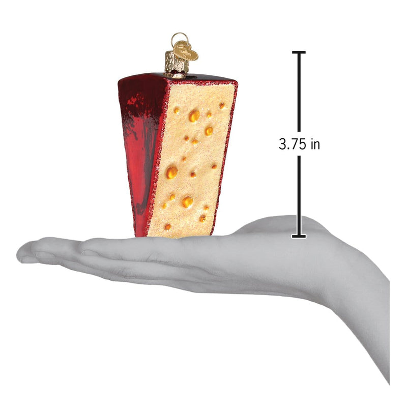 Old World Christmas Cheese Wedge Ornament