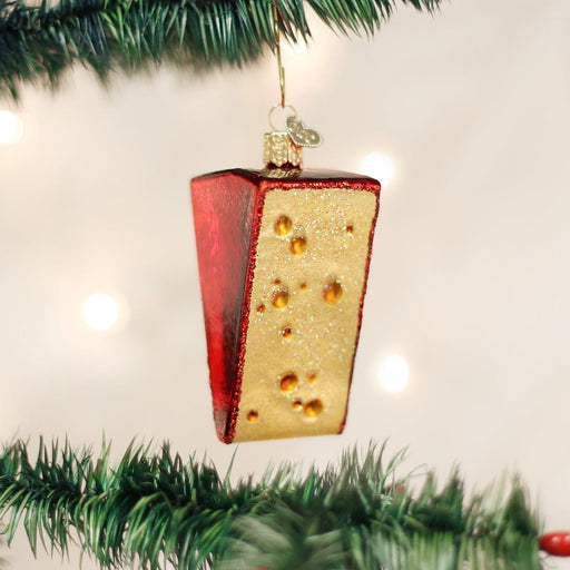 Old World Christmas Cheese Wedge Ornament