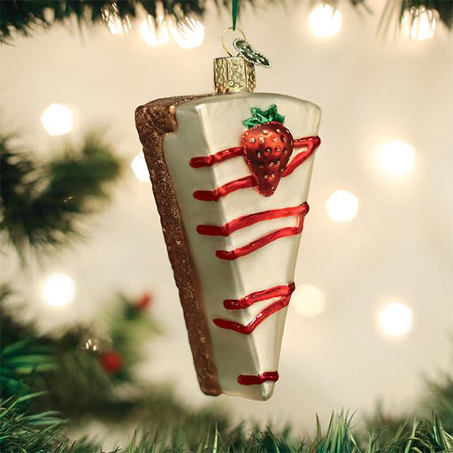 Old World Christmas Cheesecake Ornament
