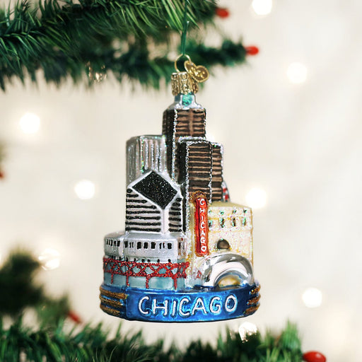 Old World Christmas Chicago Christmas Ornament