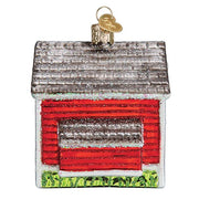 Old World Christmas Chicken Coop Ornament
