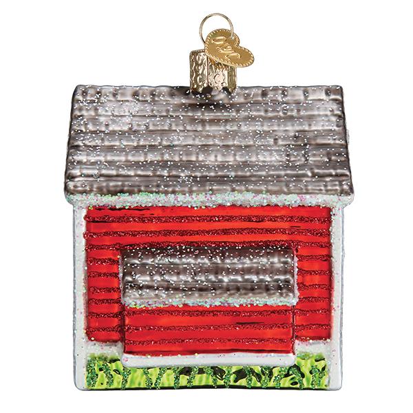 Old World Christmas Chicken Coop Ornament