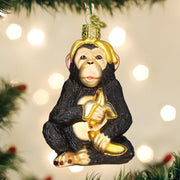 Old World Christmas Chimpanzee Ornament