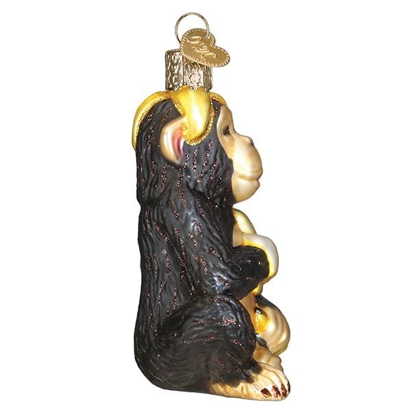 Old World Christmas Chimpanzee Ornament