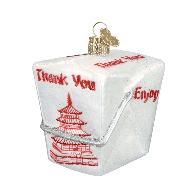 Old World Christmas Chinese Take-out Ornament