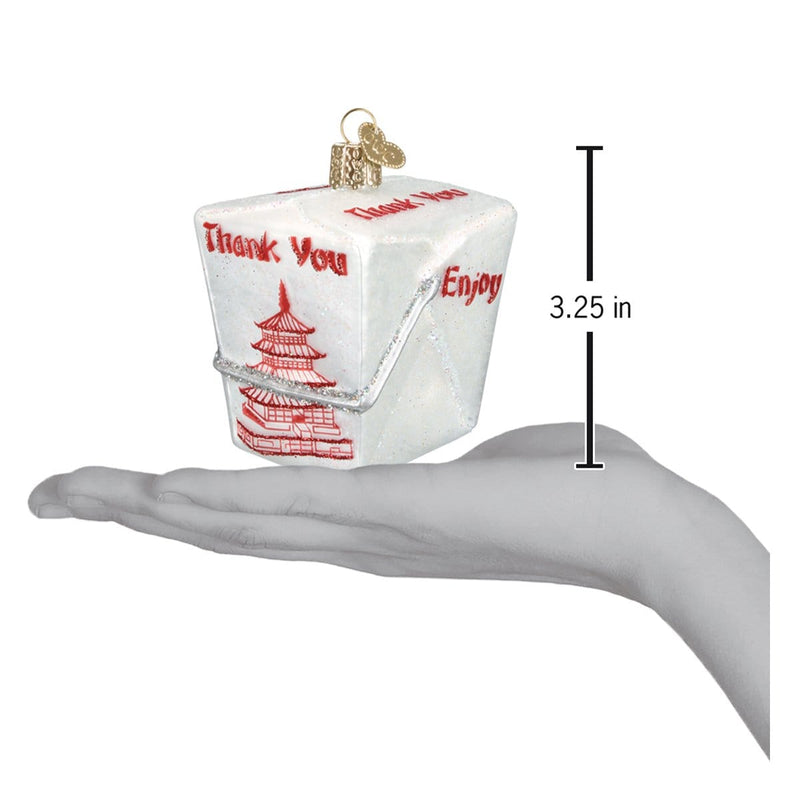 Old World Christmas Chinese Take-out Ornament