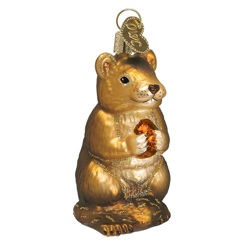 Old World Christmas Chipmunk Ornament