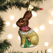 Old World Christmas Chocolate Easter Bunny Ornament