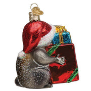 Old World Christmas Christmas Bandit Raccoon Ornament